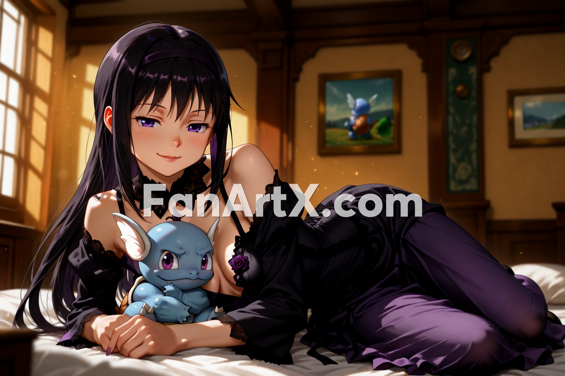 Akemi Homura Puella Magi Madoka Magica Fanart 4169221